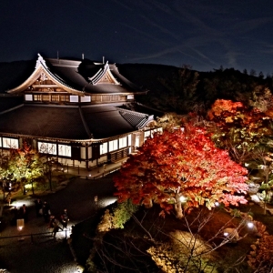 写真:【京都観光情報】10/27〜12/3 将軍塚青龍殿 秋の夜間特別拝観&ライトアップ