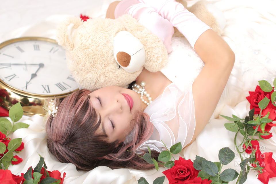 写真:フォトスタジオモニカでドレス変身撮影!