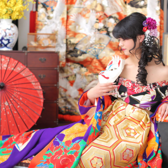 写真:京都東山撮影スタジオ モニカでドレス&花魁全カットプラン その2