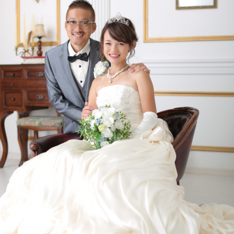 写真:結婚式前撮りやフォトウェディングに!カップルドレスプラン