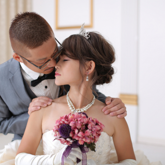 写真:結婚式前撮りやフォトウェディングに!カップルドレスプラン