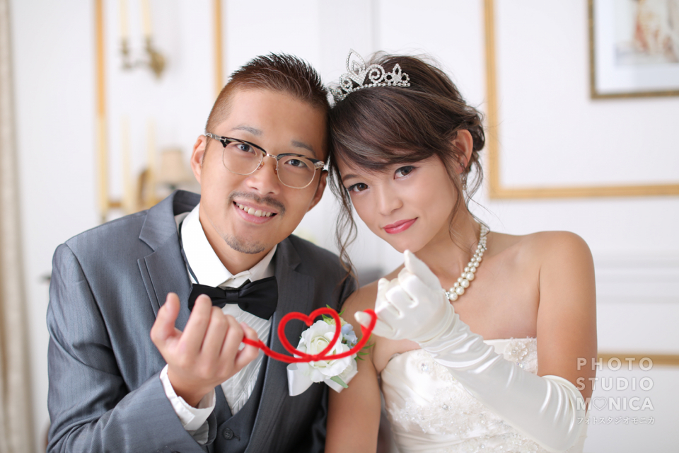 写真:結婚式前撮りやフォトウェディングに!カップルドレスプラン