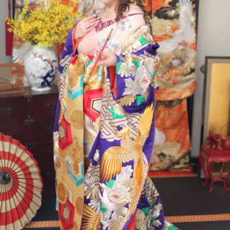 写真：京都東山でドレス＆花魁撮影プラン