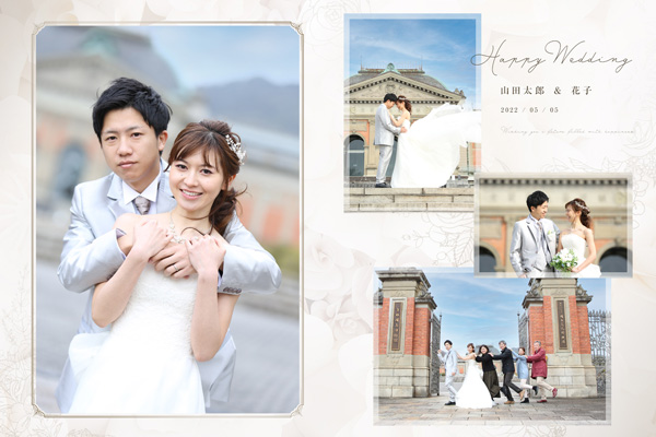 写真:アルバム・デザイン台紙