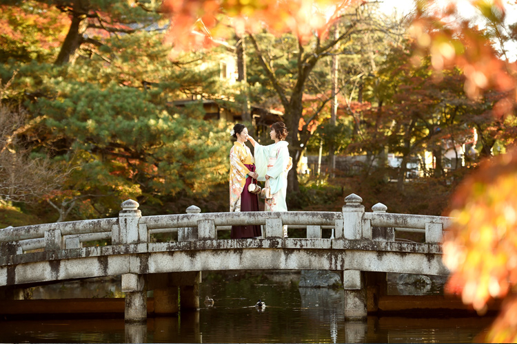 写真：八坂神社・円山公園